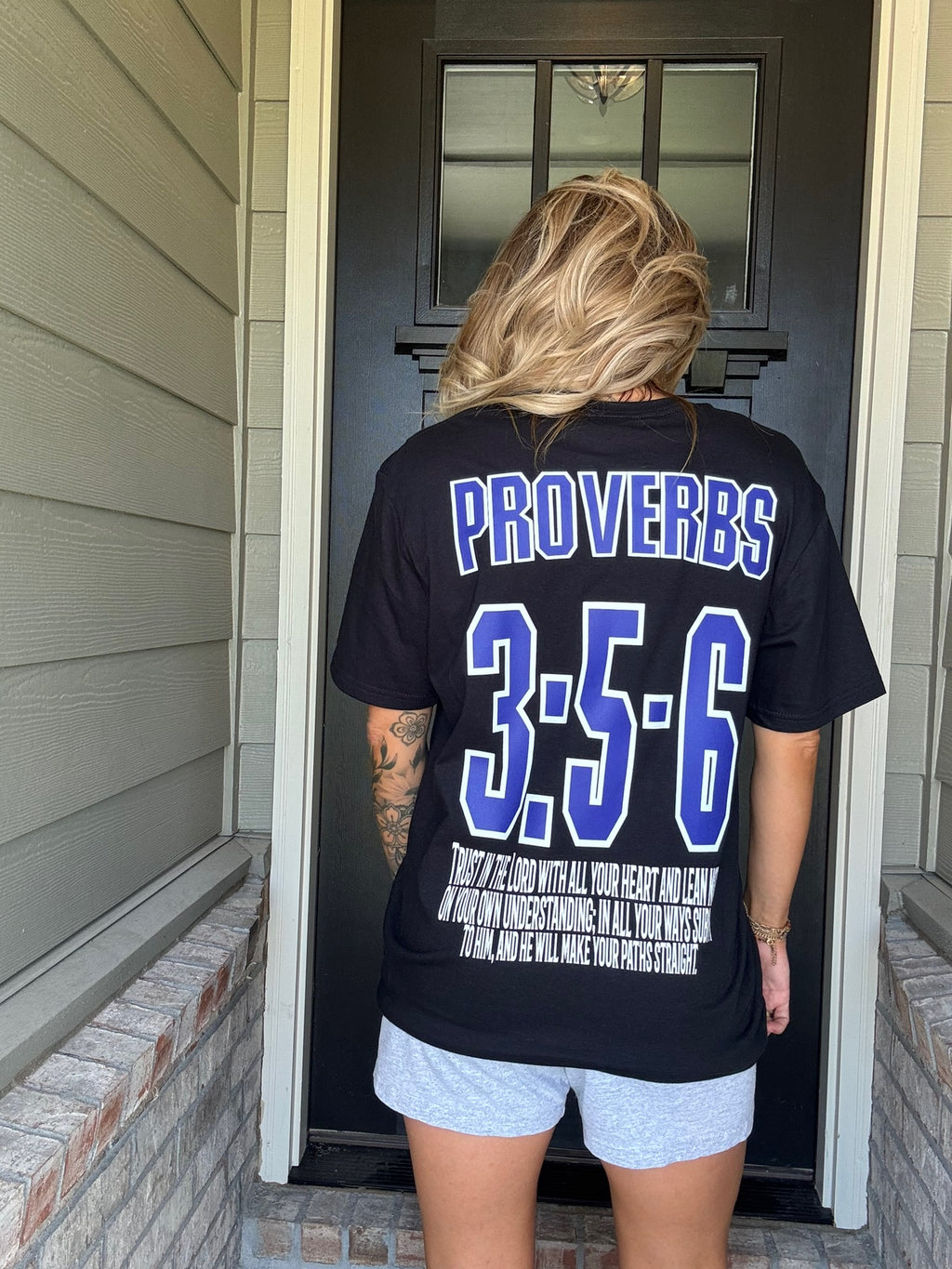 Proverbs Pocket Dumbbell T-Shirt